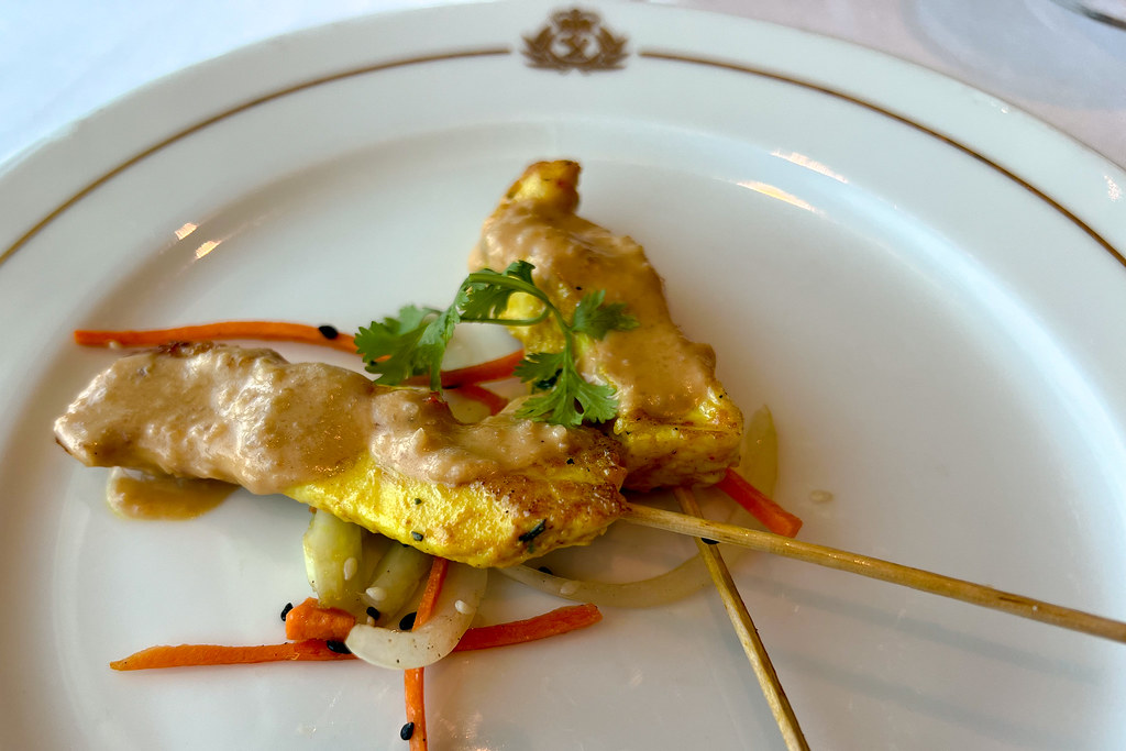 Satay chicken Queen Elizabeth Marilynn Court Flickr