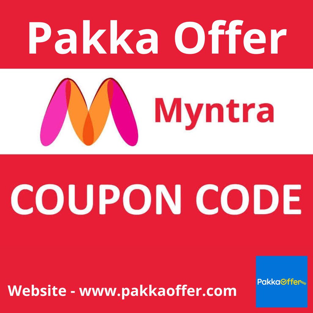 Myntra First Order Coupon A wide range of quality products… Flickr
