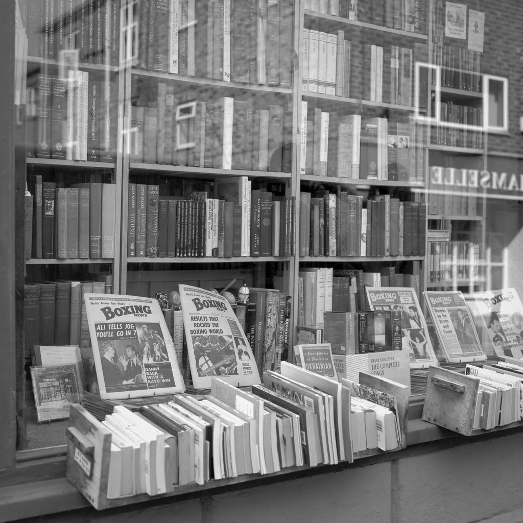 Down in Seven Second hand Book seller in York Hasselblad 5… Flickr