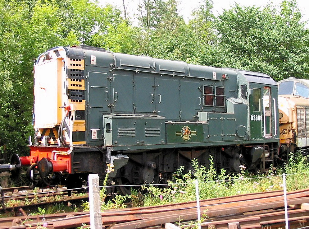 D3666 Class 09 shunter D3666. Buckfastleigh, South Devon R… Flickr