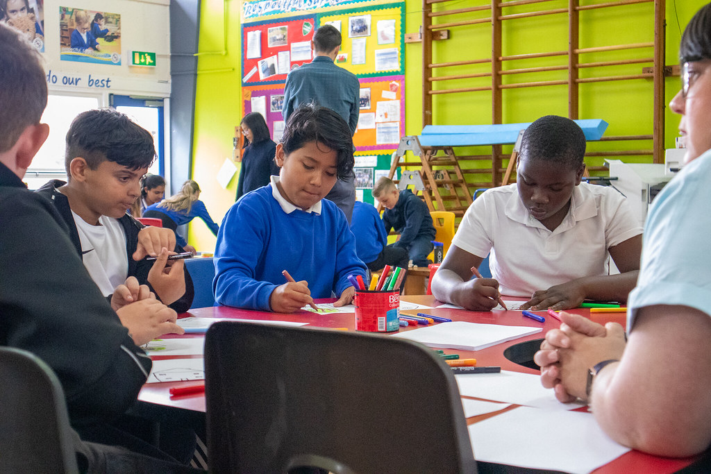 Architects visit Somerton Primary School In July 2022 Arc… Flickr