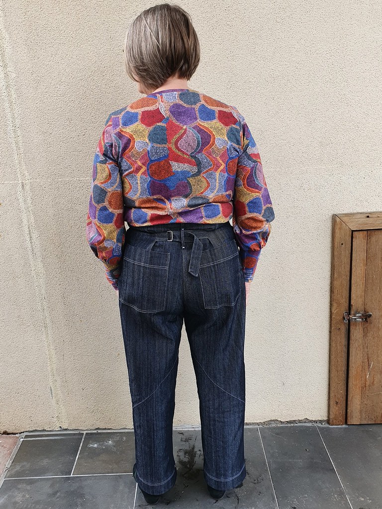 Stokx Square Pants in denim from Super Cheap Fabrics Flickr