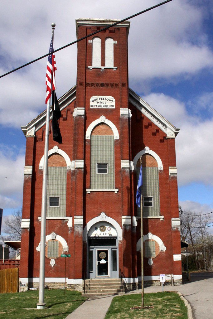 Odd Fellows Hall Norwood, OH This 1892 building was cons… Flickr