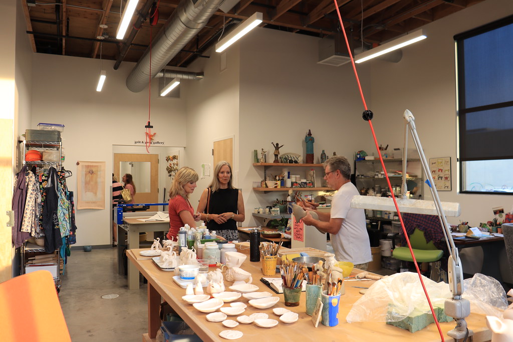 Edmonds Art Walk, Graphite Art Center Sculptor Mike O'Day … Flickr