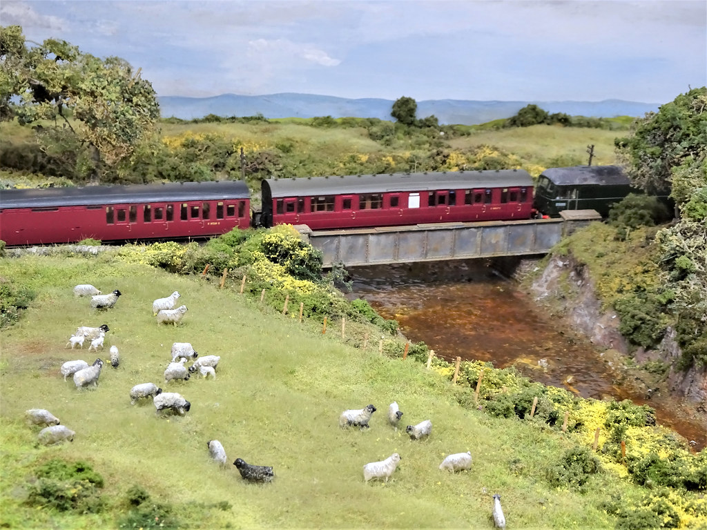 A Small Passenger Train Heads for Whithorn Station Flickr