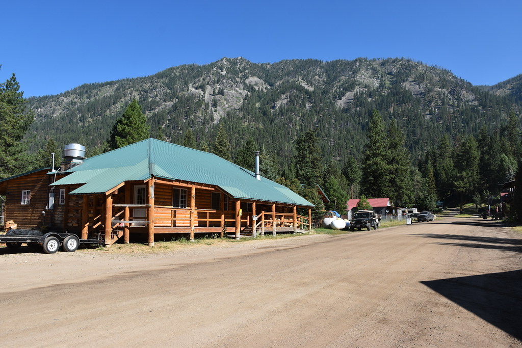 Yellow Pine, Idaho main street Flickr