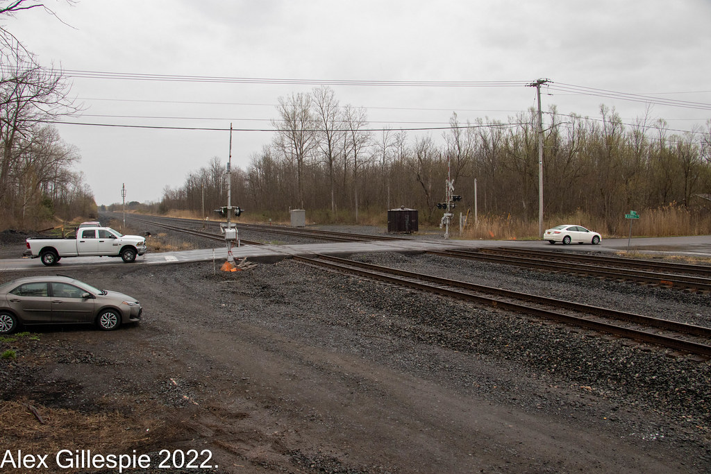 Railroad Crossing Kirkville, NY Road Railroad Crossing is … Flickr