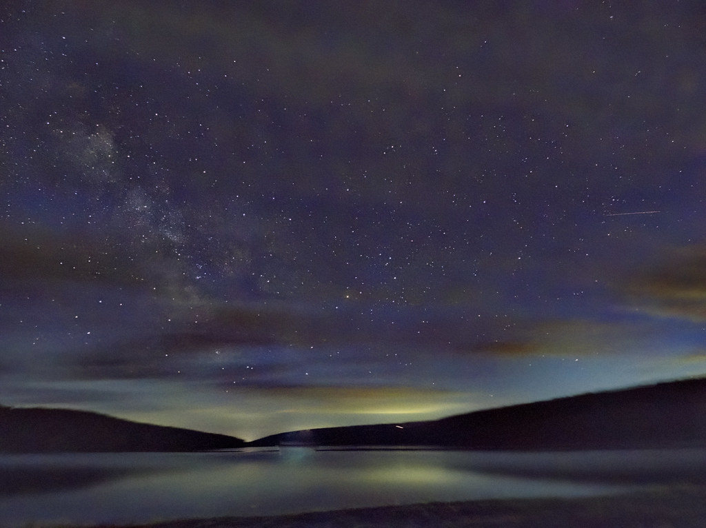 Hemlock Lake at Dusk Looking south along Hemlock Lake, in … Flickr