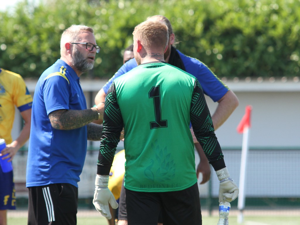 IMG_2164a Bedfont FC V Bagshot FC 130822 ©JGInger2022 Non League