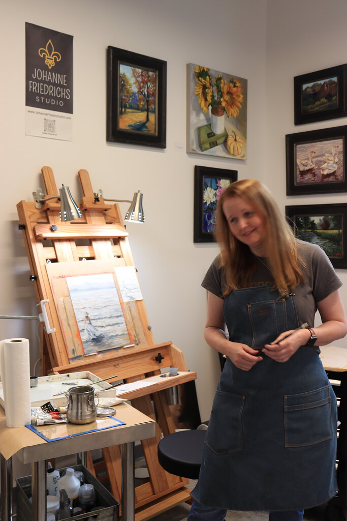 Edmonds Art Walk, Graphite Art Center Artist Johanne Fried… Flickr