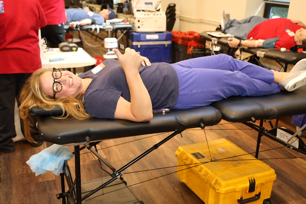Rep. Leanne Krueger Blood Drive Photo by Donn Greenberg / … Flickr
