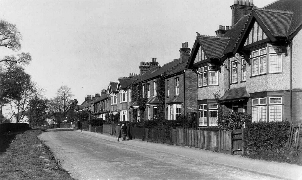Falconer Road Bushey c. 1920's. terry trainor Flickr