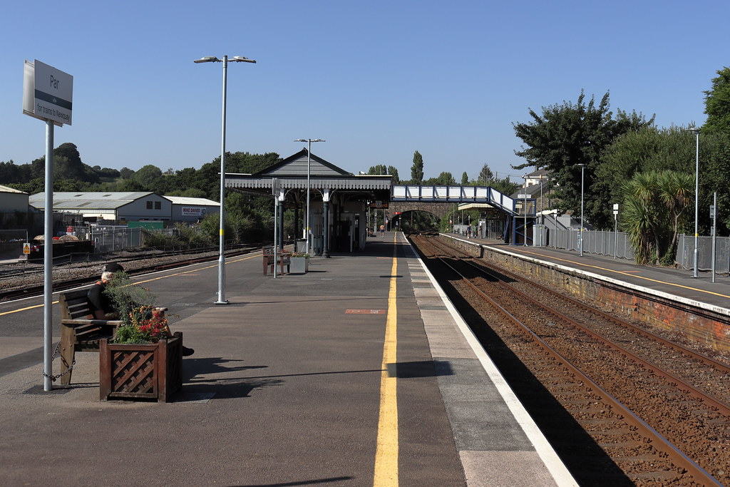 PAR (1) Looking northwards at Par, Cornwall, 11/08/22 ANDY'S UK