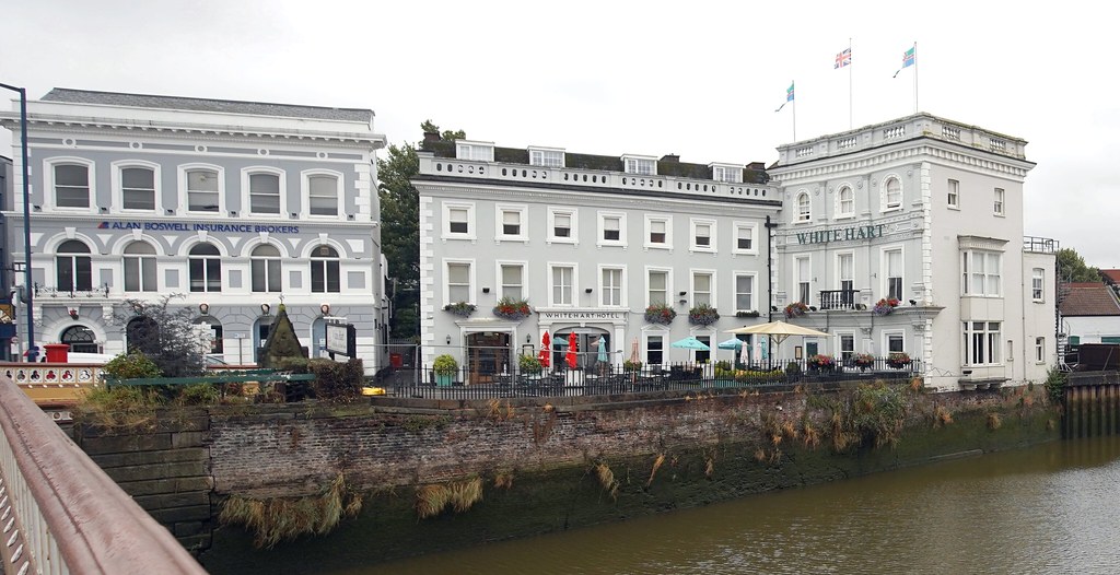 buildings along the Town Quay, Boston The small m… Flickr