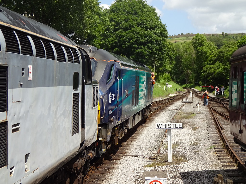 Oxenhope DRS Class 68 68004 'Rapid' is paired u… Flickr