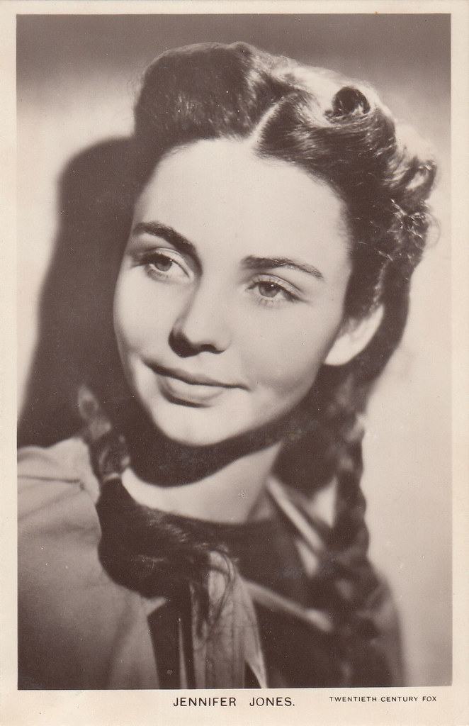 Jennifer Jones British postcard by Picturegoer, no. W127. … Flickr