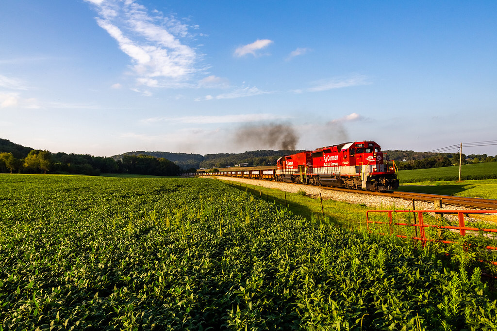 Worth the Wait CSX K562 at Rowletts, KY. With news of a da… Flickr
