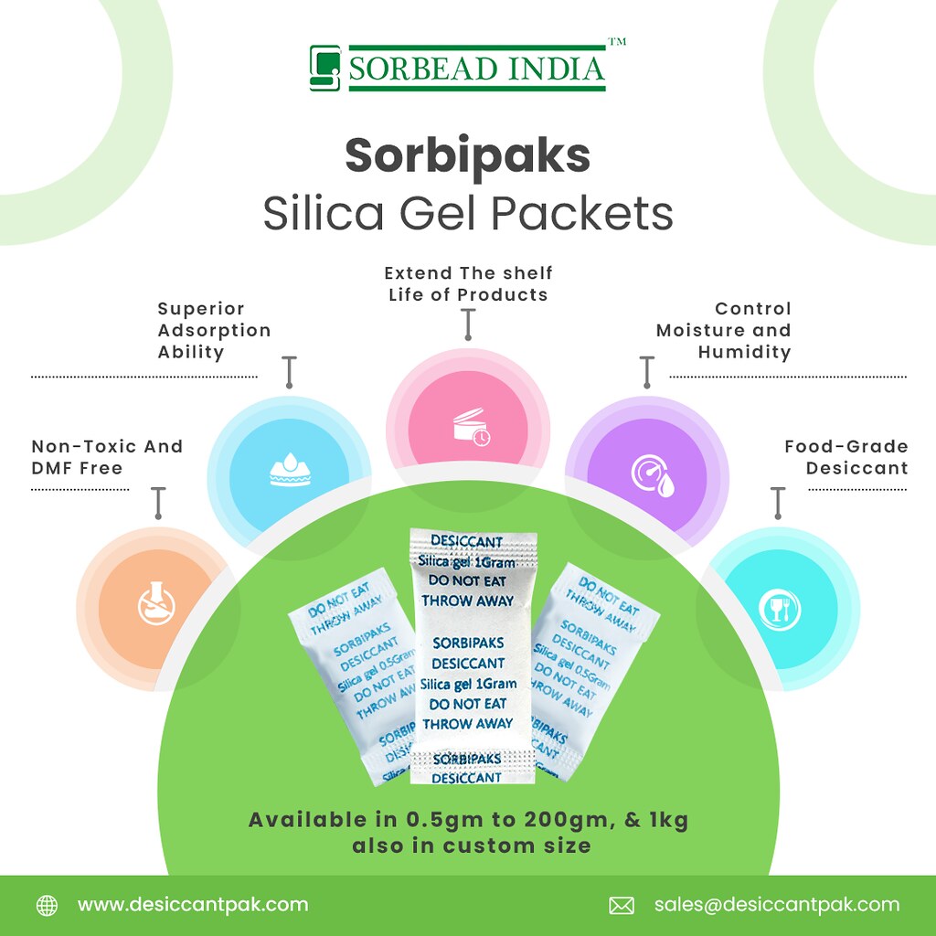 SorbipaksSilicaGelPackets To get rid of moisture that … Flickr