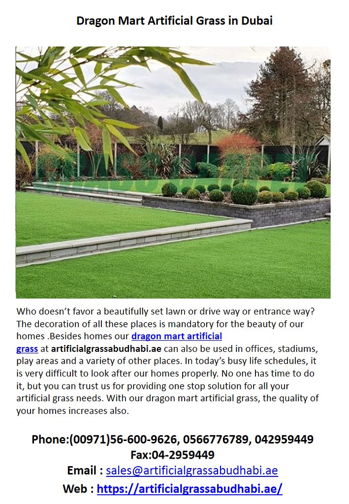 Dragon Mart Artificial Grass in Dubai Dragon Mart Artifici… Flickr