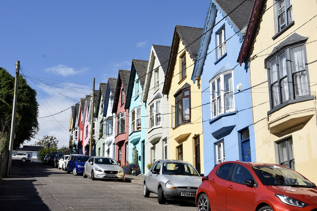 Deck of Cards houses, Cobh Beth Murphy Flickr