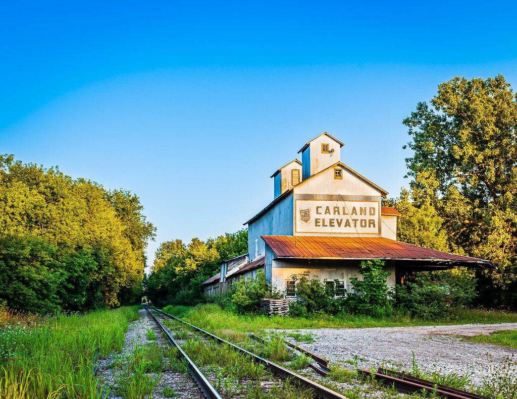 History in a quaint town Carland Grain Elevator Flickr