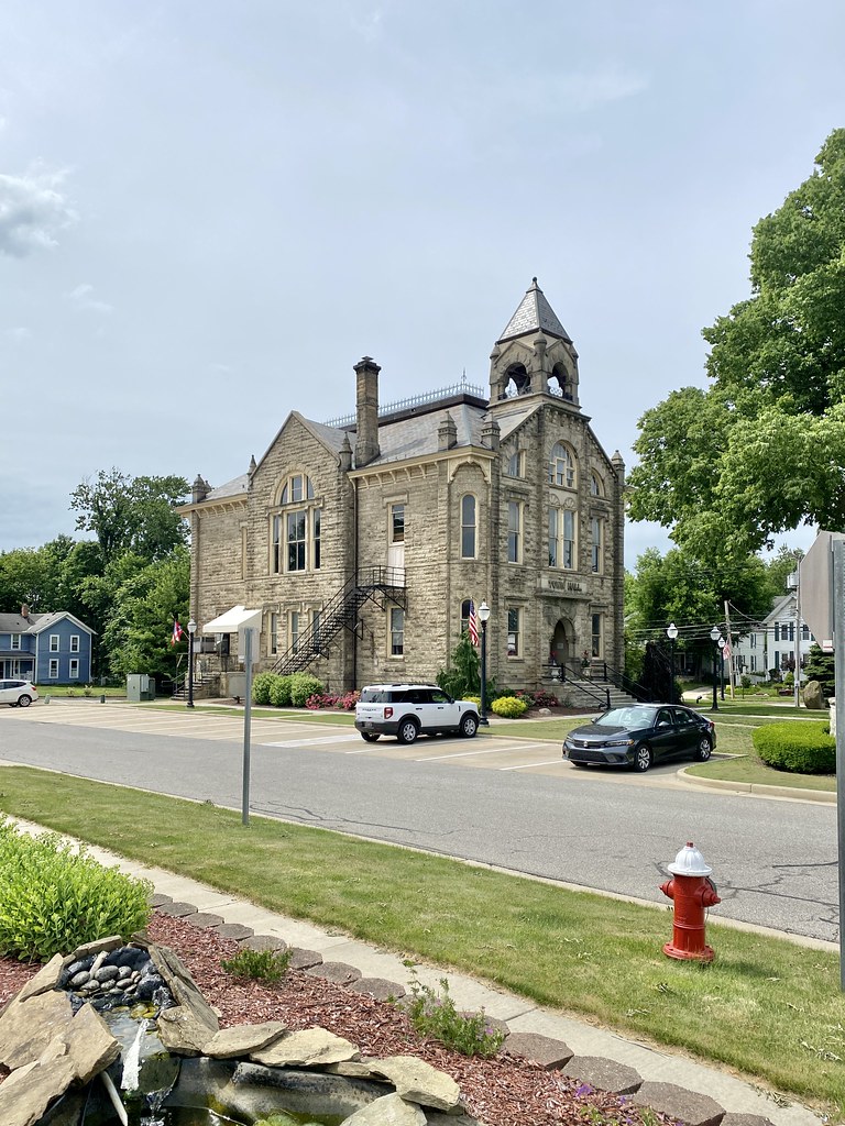 City Hall, Amherst, OH Built in 1884, this Queen Annestyl… Flickr