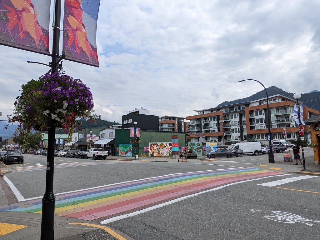 Squamish downtown Quickly changing in buildings and purpos… Flickr