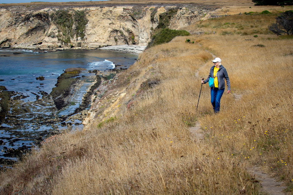 Kathy enjoying the view Hiking at Public Lands, … Flickr