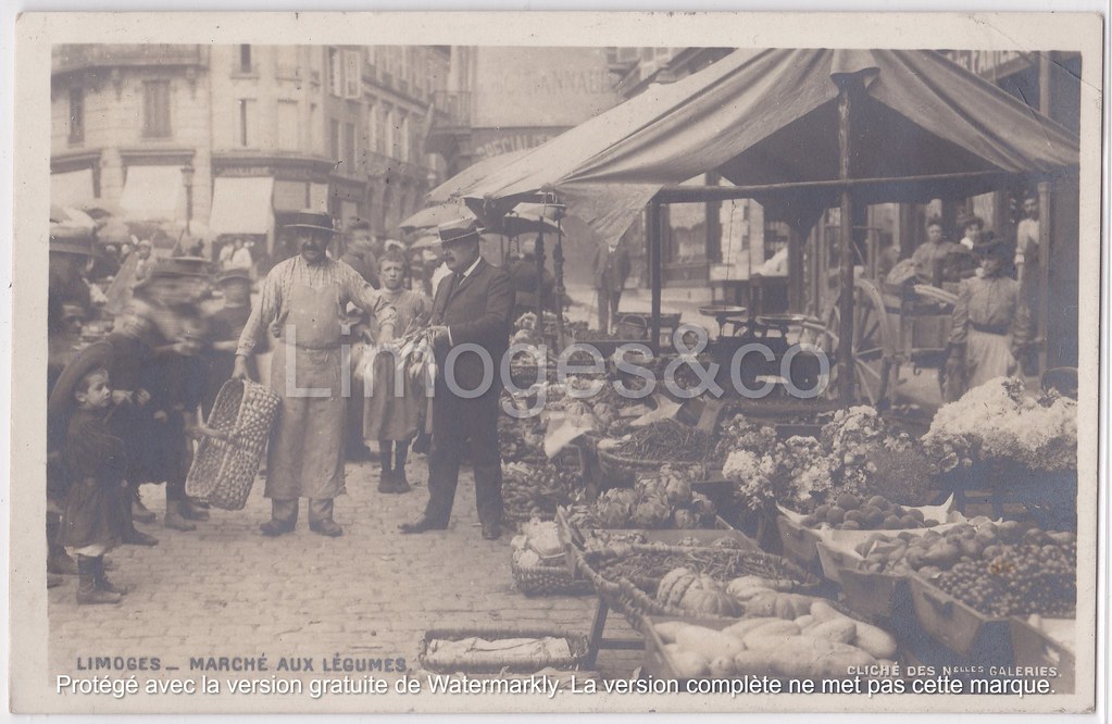 LIMOGES MARCHE AUX LEGUMES. Limoges&co Flickr