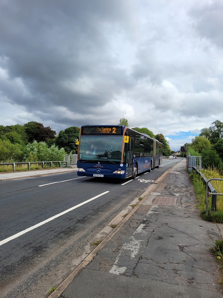 York Park and Ride Mercedes Clifton Bridge York Flickr