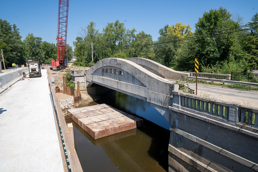 Okemos Road Bridge Construction 2022 Flickr