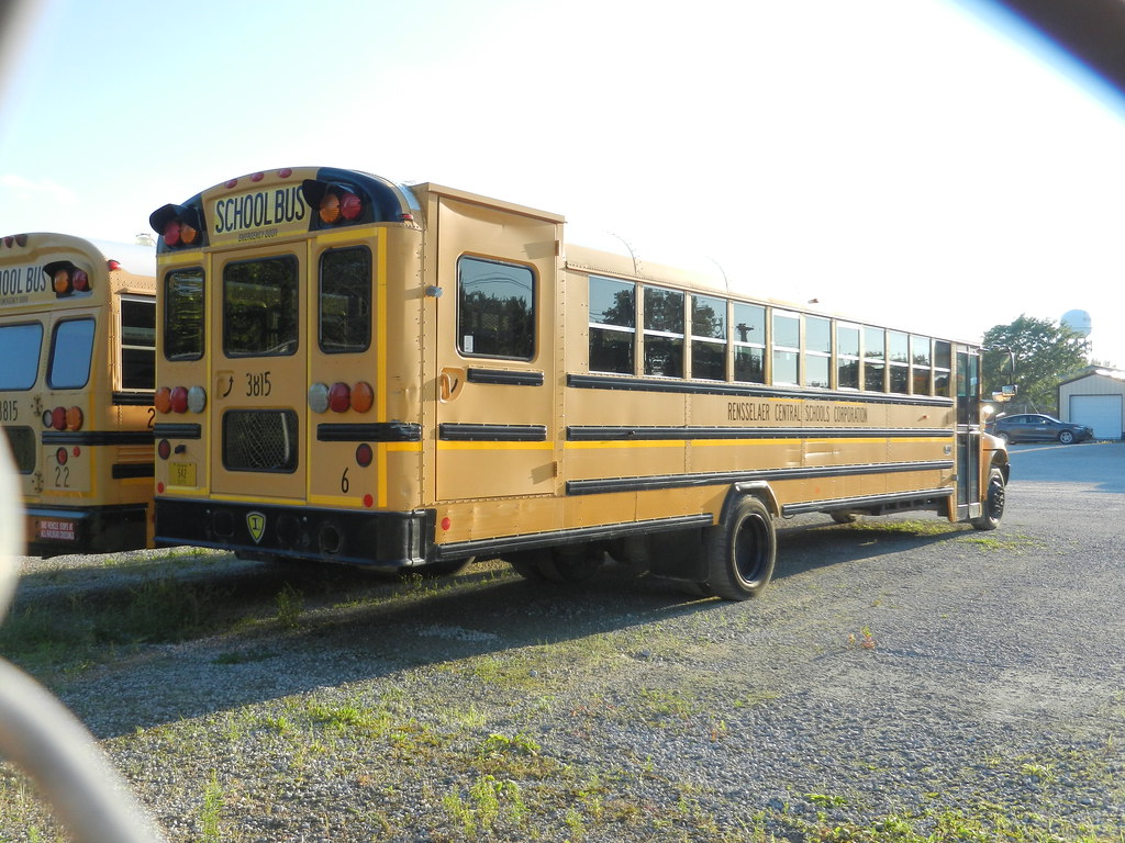 Rensselaer Central School Corporation 6 (2) Bus lot Rens… Flickr
