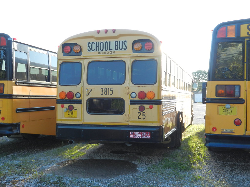 Rensselaer Central School Corporation 25 (3) Bus lot Ren… Flickr