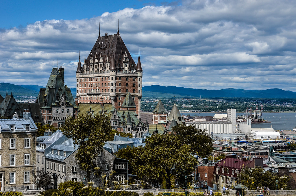 Quebec city Chateau Frontenac Picor Du Flickr