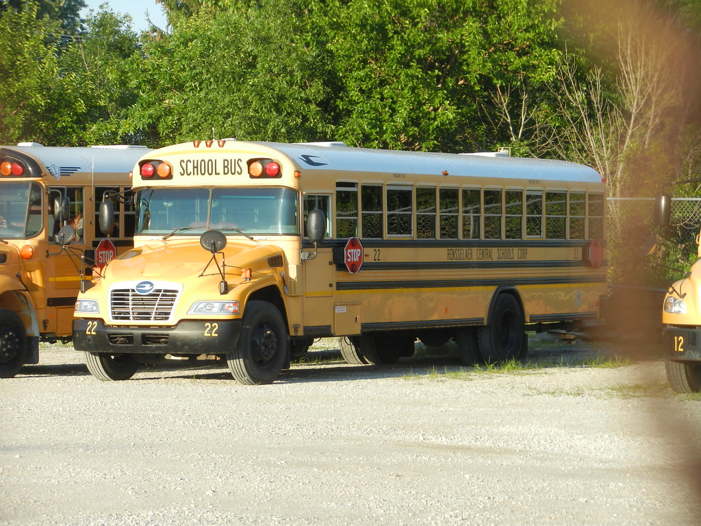 Rensselaer Central School Corporation 22 (2) Bus lot Ren… Flickr