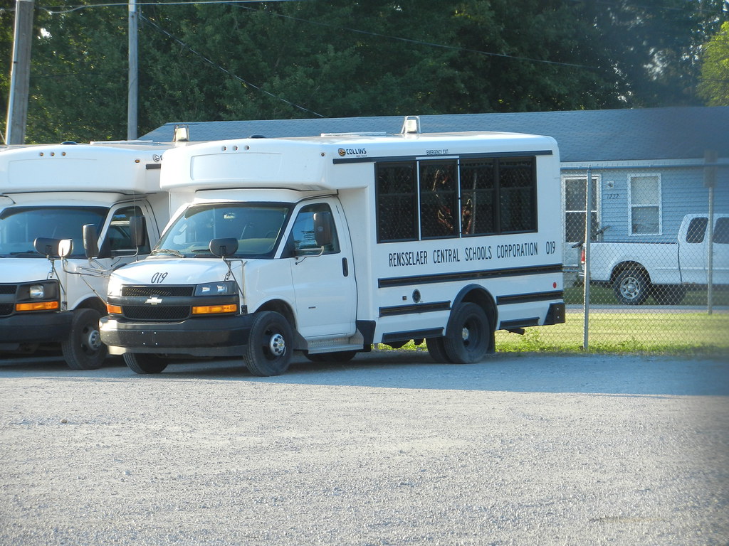 Rensselaer Central School Corporation 019 Bus lot Rensse… Flickr