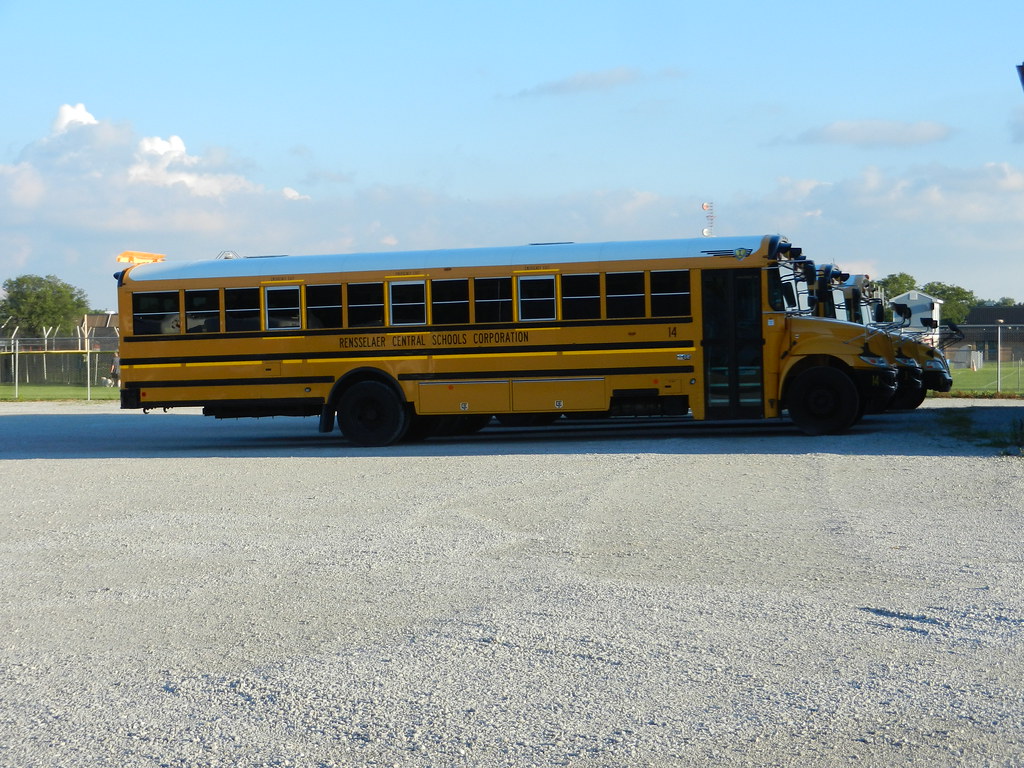 Rensselaer Central School Corporation 14 (2) Bus lot Ren… Flickr