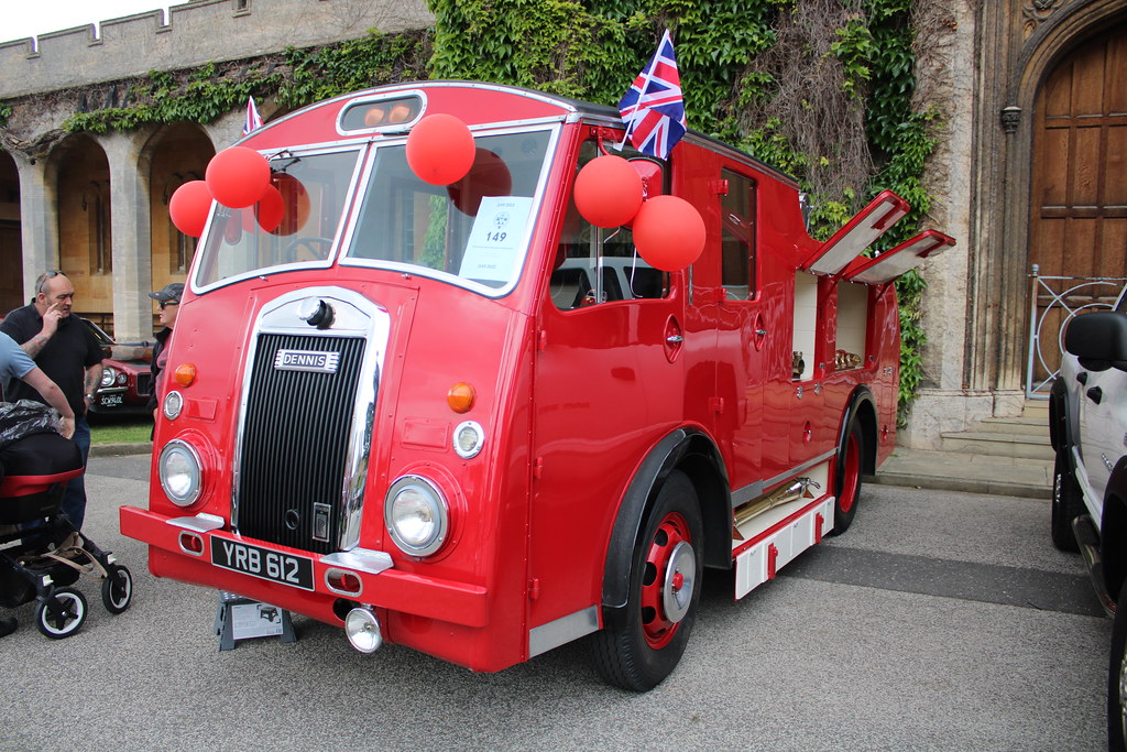 1952 Dennis Fire Engine, YRB 612. Stanton Ironworks Flickr