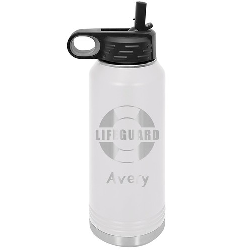Lifeguard D Water Bottle LegacyCuts Shop Flickr