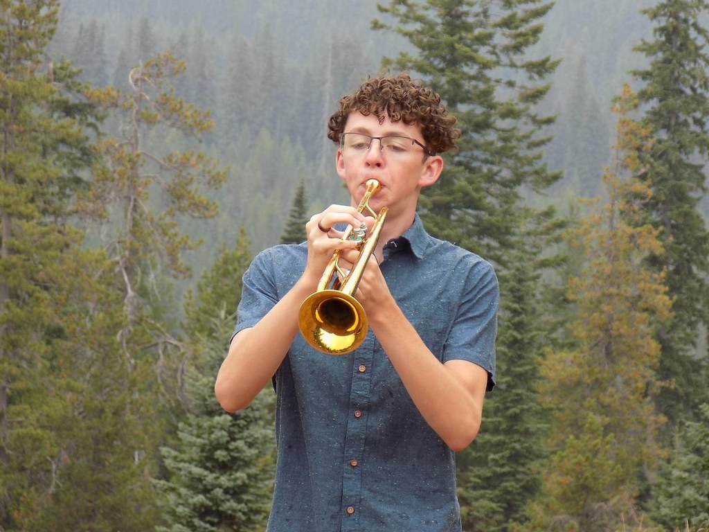 Taps Day is done, Gone the sun, From the lake, From the hi… Flickr