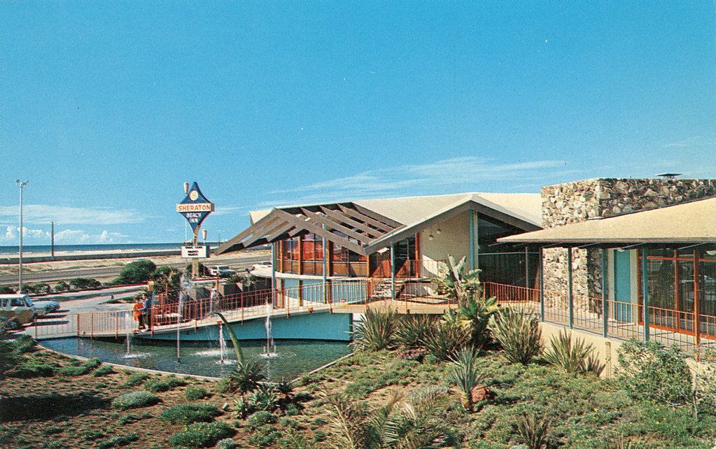 Sheraton Beach Inn, Huntington Beach, circa 1960s There ar… Flickr