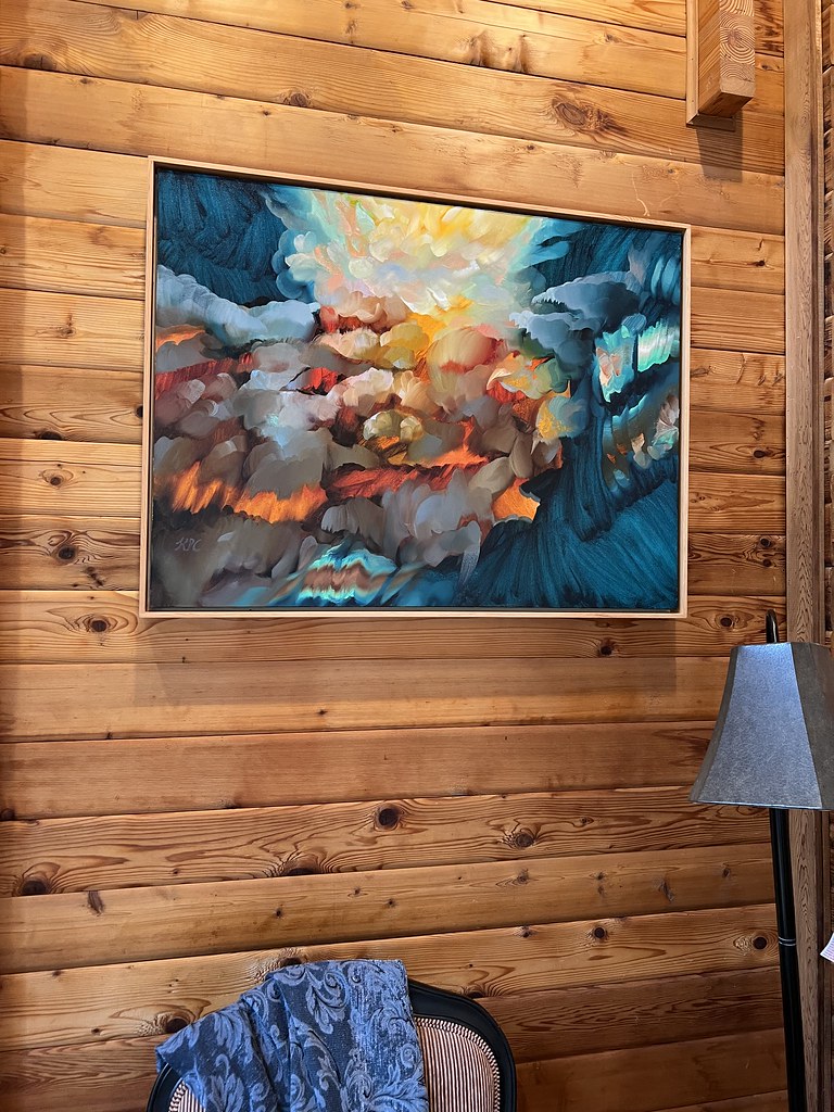 This one framed and delivered to a perfect new home for it… Flickr