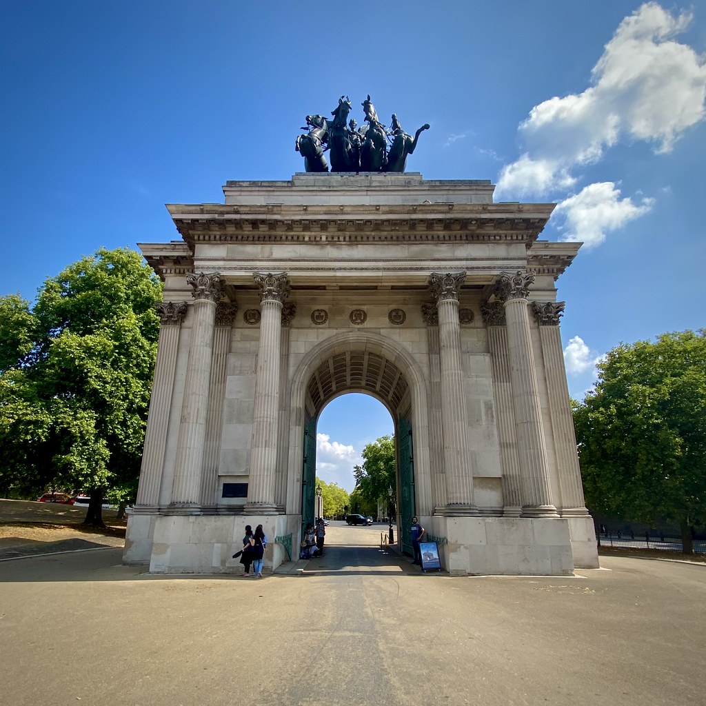 Wellington Arch, Westminster, London John Grantham Flickr