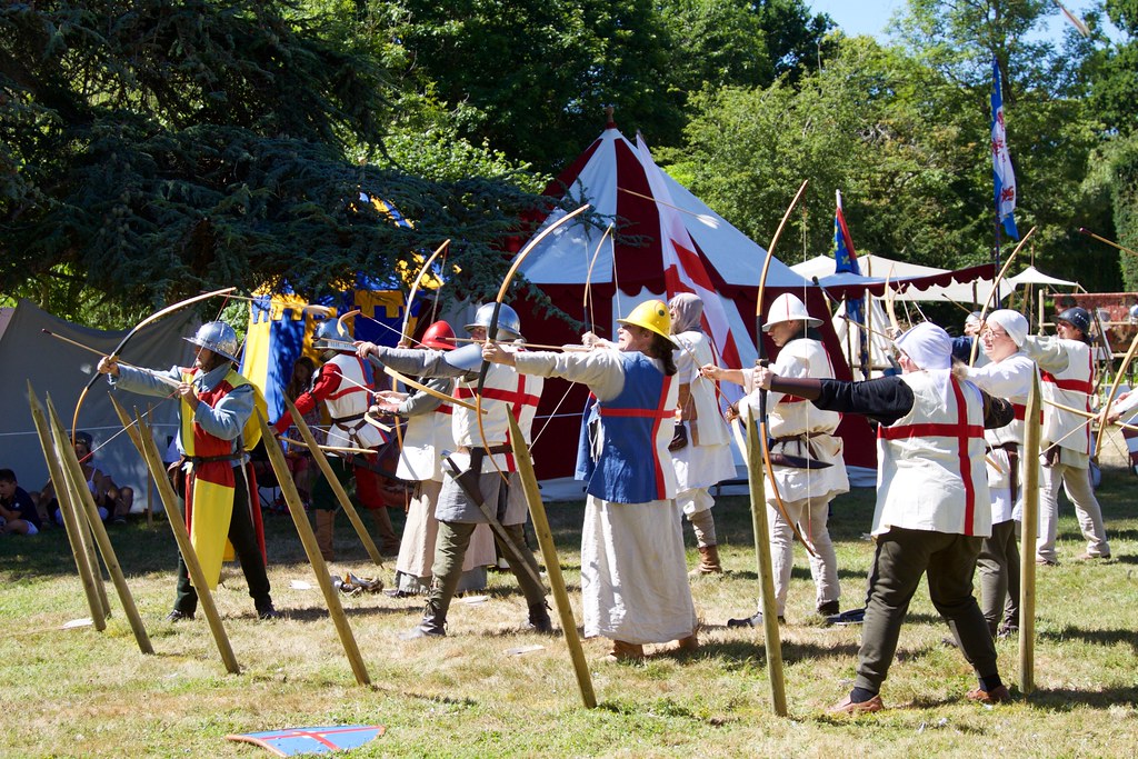 Les Archers / Médiévales de Colombières France Jean Michel Flickr