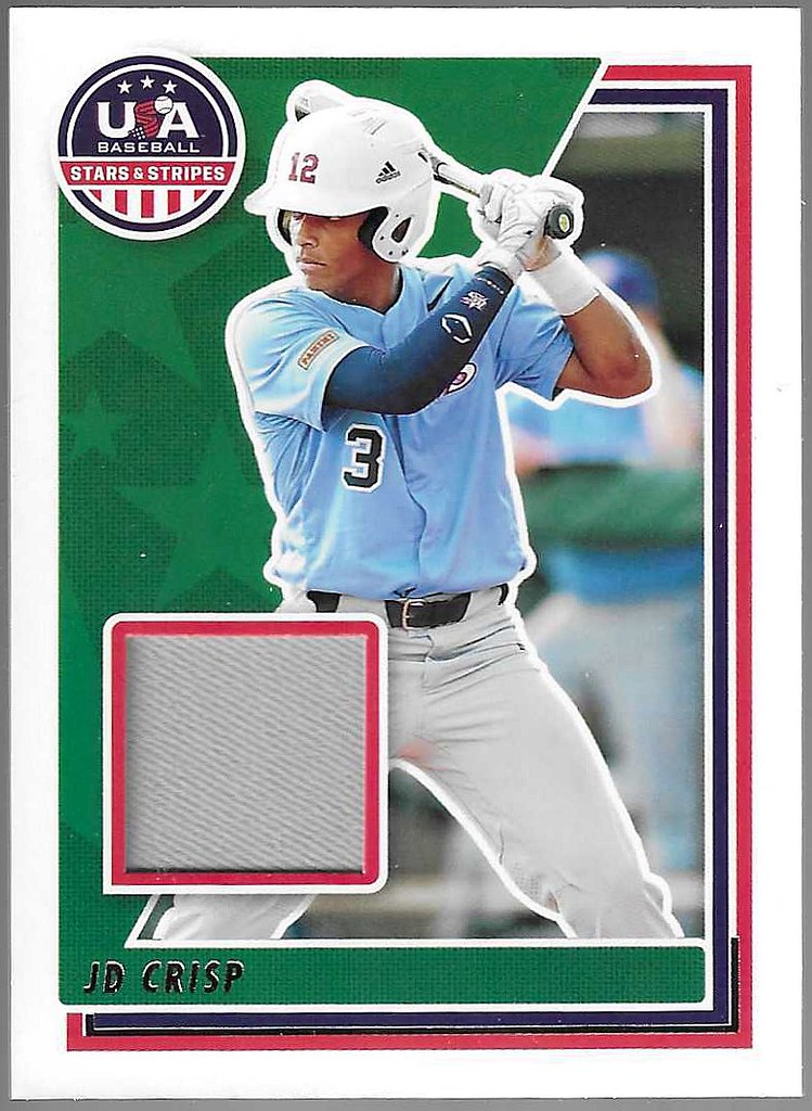 095 JD Crisp 2022 Panini Stars and Stripes Materials Jer… Flickr