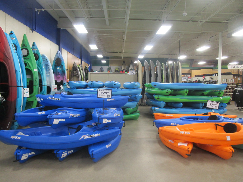 Kmart Level Kayaks Ironic since this was a former Kmart Br… Flickr
