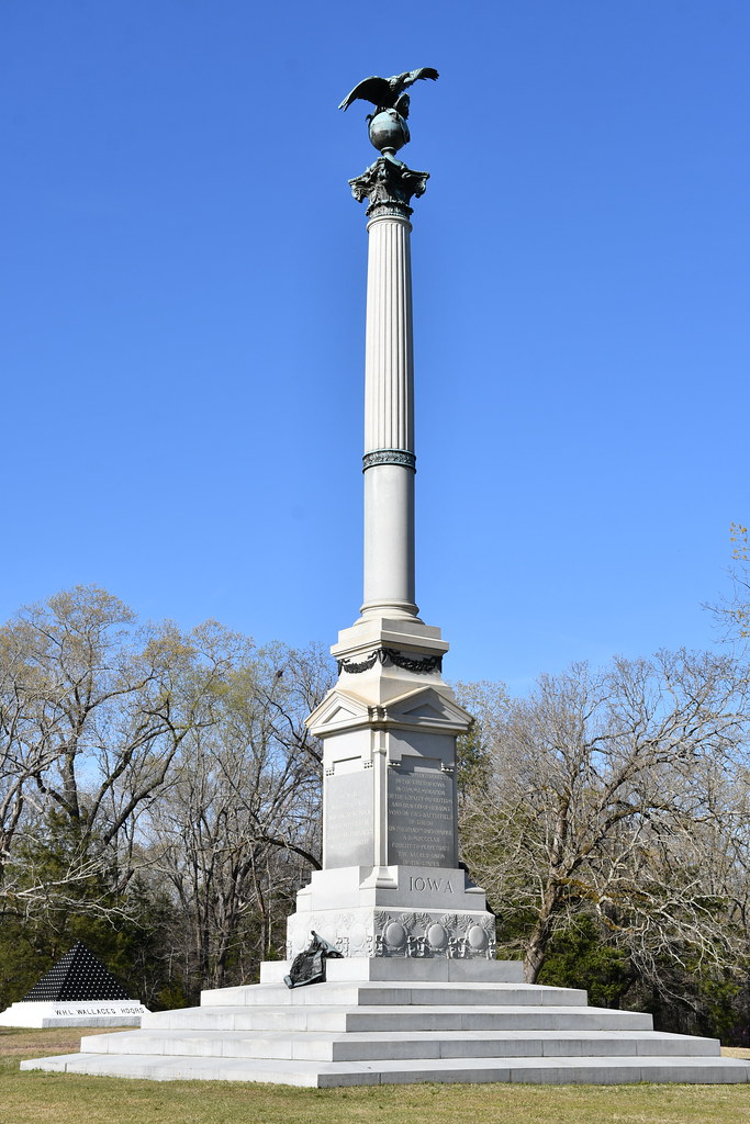 Shiloh National Military Park Iowa State Monument (Shilo… Flickr