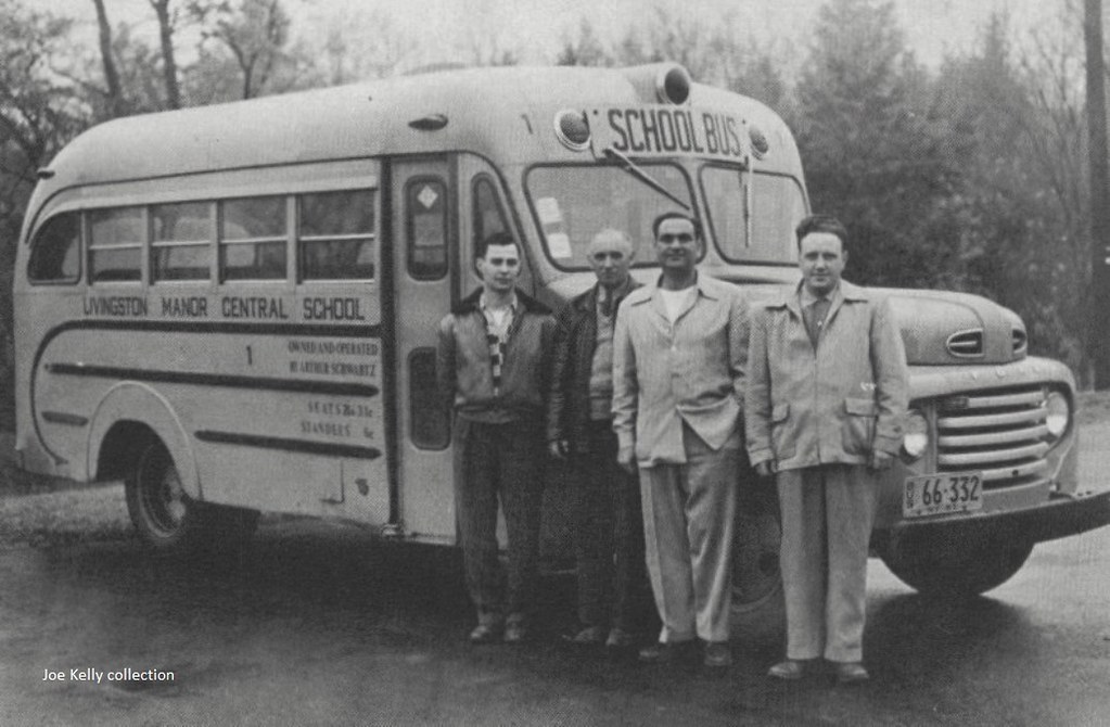 Livingston Manor, NY Central School, 1952 Arthur Schwart… Flickr