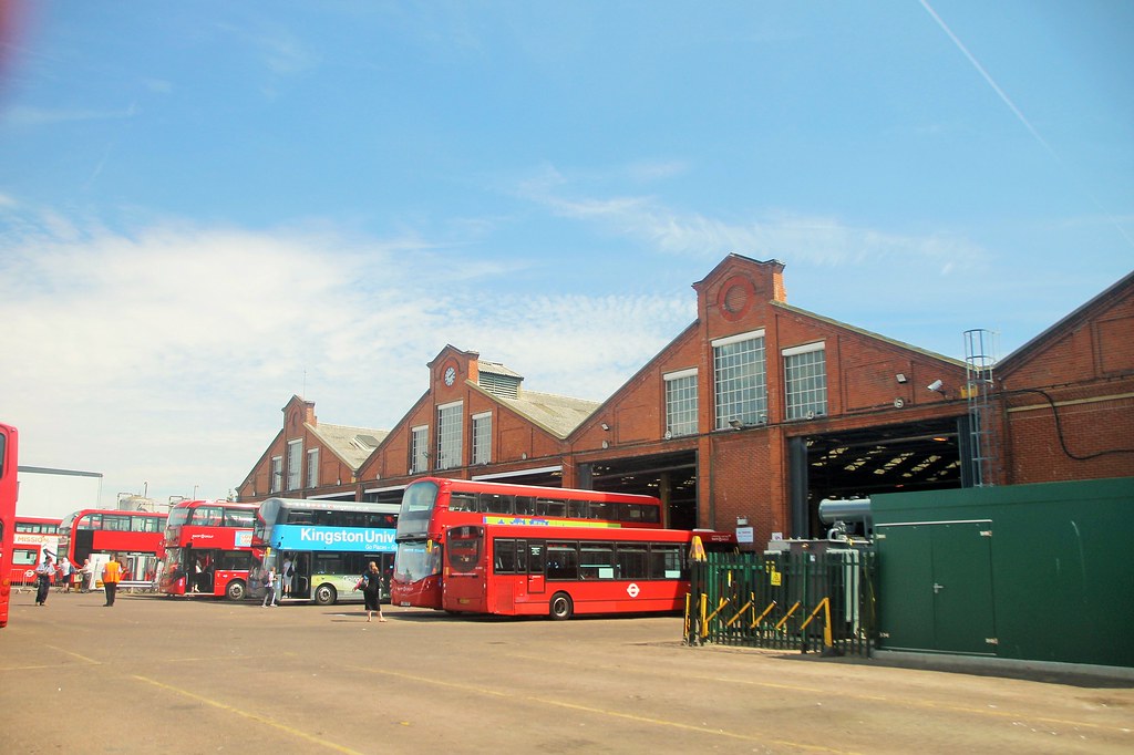 Fulwell Bus Garage (c) Copyright Alex Drennan Alex Drennan Flickr