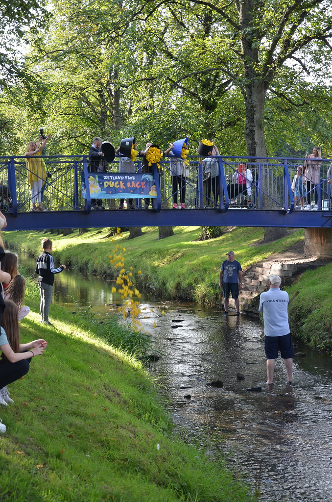 Zetland Park Grand Opening Duck Race (24) Zetland Park Flickr